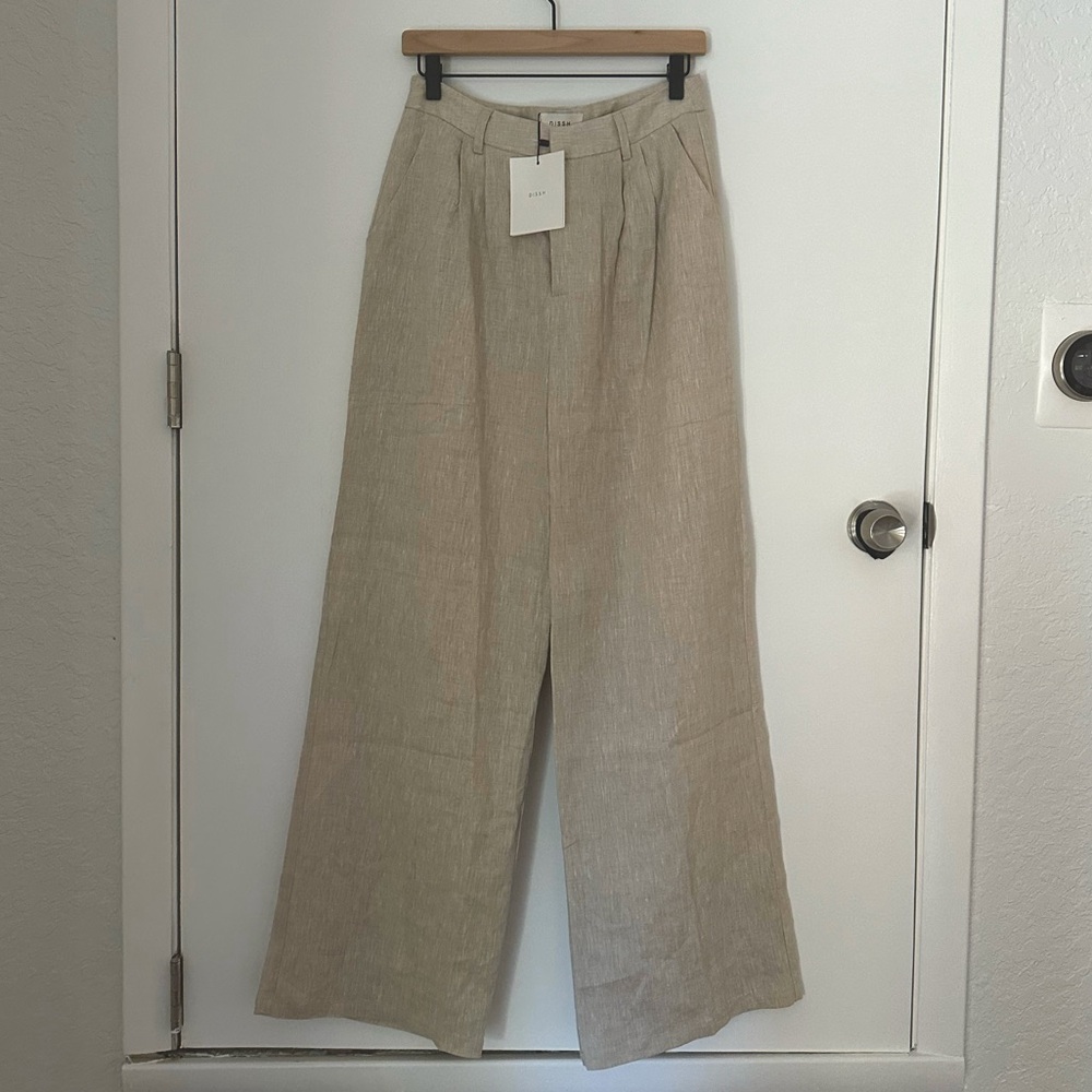 Dissh Norah Natural Linen Pants